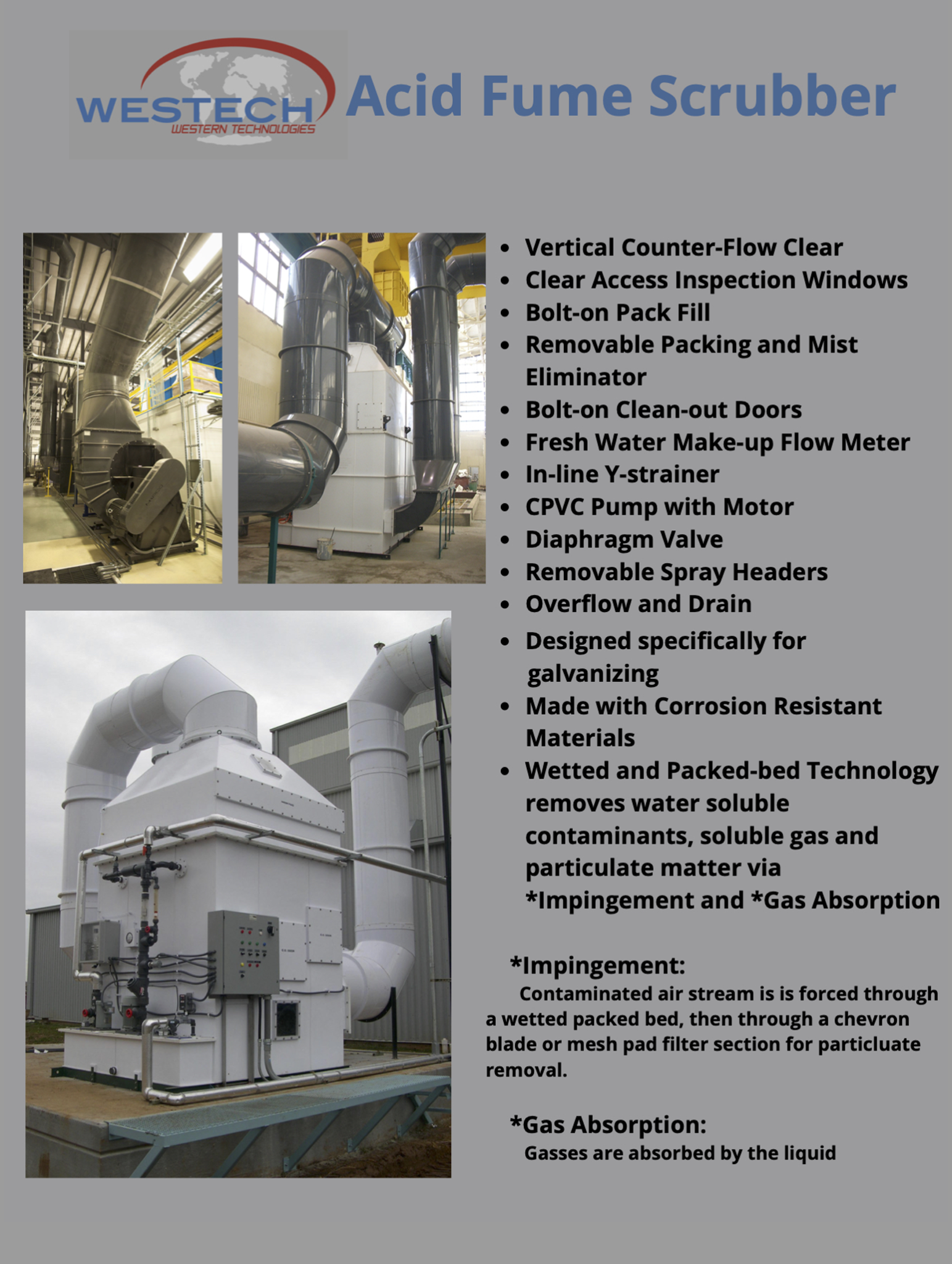 Acid Fume Scrubbers Western Technologies